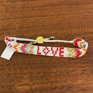 Love Is Project Vibrant Beaded LOVE Bracelet One Size NWT